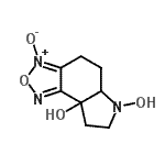 CAS 登录号：331853-25-9， 5,5A,7,8-四氢-4H-[1,2,5]恶二唑并[3,4-e]吲哚-6,8A-二醇3-氧化物