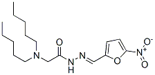 CAS 登录号：33207-14-6， 2-(二戊基氨基)-N-[(5-硝基呋喃-2-基)亚甲基氨基]乙酰胺