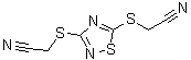 CAS 登录号：332110-36-8， 3,5-二(氰基甲基硫代)-1,2,4-噻二唑
