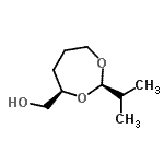 CAS 登录号：332115-47-6， [(2R,4R)-2-异丙基-1,3-二氧杂环庚烷-4-基]甲醇