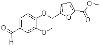 CAS#: 332165-50-1， 5-(4-Formyl-2-Methoxy-Phenoxymethyl)-Furan-2-Carboxylic Acid Methyl Ester