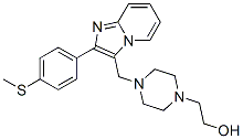 CAS 登录号：3323-25-9， 2-[4-[[2-(4-甲硫基苯基)咪唑并[3,2-a]吡啶-3-基]甲基]哌嗪-1-基]乙醇