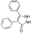 CAS 登录号：33238-93-6， 4,5-二(苯基)-1,2-二氢吡唑-3-酮
