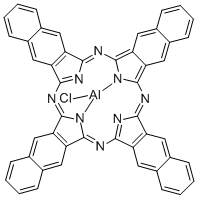 CAS 登录号：33273-14-2， 2,3-萘酞菁氯化铝