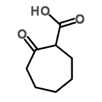 CAS 登录号：33371-95-8， 2-氧代环庚烷羧酸