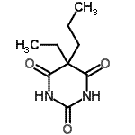 CAS 登录号：33376-25-9， 5-乙基-5-丙基-2,4,6(1H,3H,5H)-嘧啶三酮