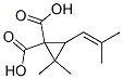 CAS 登录号：33383-55-0， (1S,3S)-3-[(E)-3-羟基-2-甲基-3-氧代丙-1-烯基]-2,2-二甲基环丙烷-1-羧酸