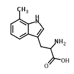 CAS 登录号：33468-36-9， 7-甲基色氨酸