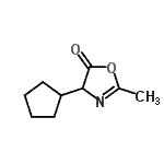 CAS 登录号：334704-98-2， 4-环戊基-2-甲基-1,3-恶唑-5(4H)-酮