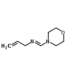 CAS 登录号：33483-33-9， (E)-N-烯丙基-1-(4-吗啉基)甲亚胺