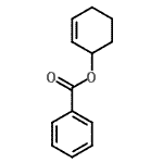 CAS 登录号：3352-93-0， 2-环己烯-1-基苯甲酸酯