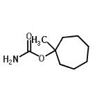 CAS 登录号：335200-19-6， 1-甲基环庚基氨基甲酸酯