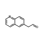 CAS 登录号：335267-08-8， 6-喹啉基乙醛