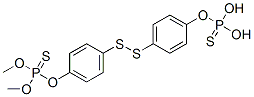 CAS 登录号：3356-57-8， [4-(4-二甲氧基硫代膦酰氧基苯基)二硫基苯氧基]-二甲氧基-硫代膦烷