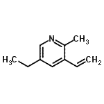 CAS 登录号：337957-83-2， 5-乙基-2-甲基-3-乙烯基吡啶