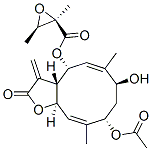 CAS 登录号：33853-88-2， [(3aS,4R,5Z,7S,9S,10Z,11aR)-9-乙酰氧基-7-羟基-6,10-二甲基-3-亚甲基-2-氧代-3a,4,7,8,9,11a-六氢环癸[b]呋喃-4-基] (2R,3R)-2,3-二甲基环氧乙烷-2-羧酸酯