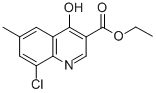 CAS#: 338795-13-4， 8-Chloro-4-Hydroxy-6-Methylquinoline-3-Carboxylic Acid Ethyl Ester