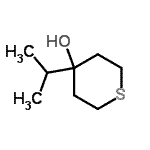 CAS#: 339001-51-3， 4-Isopropyltetrahydro-2H-Thiopyran-4-Ol