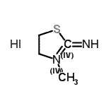 CAS#: 33918-09-1， 3-Methyl-4,5-Dihydrothiazol-2-Imine Hydroiodide