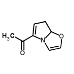 CAS 登录号：339364-25-9， 1-(7,7A-二氢吡咯并[2,1-b][1,3]恶唑-5-基)乙酮