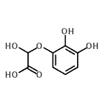 CAS 登录号：33952-34-0， (2,3-二羟基苯氧基)(羟基)乙酸
