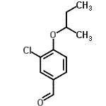 CAS 登录号：339546-96-2， 4-仲-丁氧基-3-氯苯甲醛