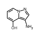 CAS 登录号：340961-96-8， 3-氨基吡唑并[1,5-a]吡啶-4-醇