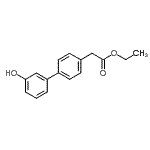 CAS 登录号：341006-00-6， 乙基(3'-羟基-4-联苯基)乙酸酯