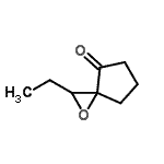 CAS 登录号：341008-67-1， 2-乙基-1-氧杂螺[2.4]庚烷-4-酮