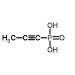CAS 登录号：34163-96-7， 1-丙炔-1-基膦酸