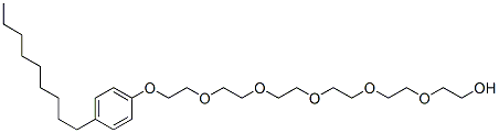 CAS 登录号：34166-38-6， 2-[2-[2-[2-[2-[2-(4-壬基苯氧基)乙氧基]乙氧基]乙氧基]乙氧基]乙氧基]乙醇
