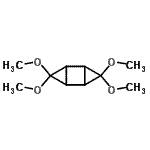 CAS 登录号：34219-76-6， 3,3,6,6-四甲氧基三环[3.1.0.0<sup>2,4</sup>]己烷