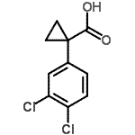 CAS#: 342386-78-1， 1-(3,4-Dichlorophenyl)Cyclopropanecarboxylic Acid