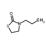 CAS 登录号：342401-87-0， 3-丙基-1,3-噻唑烷-2-酮
