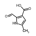 CAS#: 342642-74-4， 2-Formyl-5-Methyl-1H-Pyrrole-3-Carboxylic Acid
