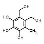 CAS 登录号：342652-60-2， 4,5-二(羟基甲基)-6-甲基-1,2,3-苯三醇