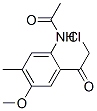 CAS 登录号：342803-33-2， N-[2-(氯乙酰基)-4-甲氧基-5-甲基苯基]-乙酰胺