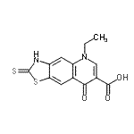 CAS#: 342820-12-6， 5-Ethyl-8-Oxo-2-Thioxo-2,3,5,8-Tetrahydro[1,3]Thiazolo[5,4-g]Quinoline-7-Carboxylic Acid