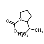 CAS#: 342878-54-0， Methyl 2-Isopropylpyrrolidine-1-Carboxylate
