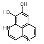 CAS 登录号：342882-90-0， 1H-苯并[去][1,6]萘啶-8,9-二醇