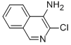 结构式 CAS# 342899-38-1, 3-氯-4-异喹啉胺