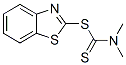 CAS#: 3432-25-5， 1,3-Benzothiazol-2-Yl Dimethylaminomethanedithioate