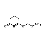 CAS 登录号：343270-62-2， 6-[(甲硫基)甲氧基]-4,5-二氢-2(3H)-吡啶酮
