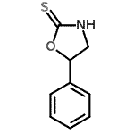 CAS 登录号：3433-15-6， 5-苯基-1,3-恶唑烷-2-硫酮