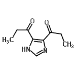 CAS 登录号：343855-87-8， 1,1'-(1H-咪唑-4,5-二基)二(1-丙酮)