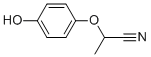 CAS 登录号：343866-65-9， 2-(4-羟基苯氧基)-丙腈