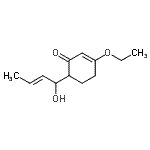 CAS 登录号：343943-07-7， 3-乙氧基-6-[(2E)-1-羟基-2-丁烯-1-基]-2-环己烯-1-酮