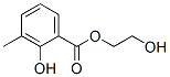 CAS 登录号：34428-39-2， 2-羟基乙基2-羟基-3-甲基苯甲酸酯
