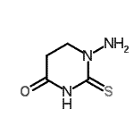 CAS 登录号：344324-13-6， 1-氨基-2-噻吩基氧代四氢-4(1H)-嘧啶酮
