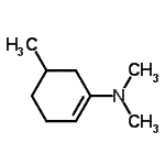 CAS 登录号：344324-84-1， N,N,5-三甲基-1-环己烯-1-胺